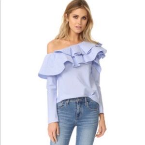 Luce by style keepers ruffle blouse